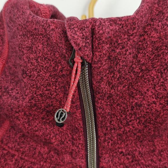 Lululemon Scuba Hoodie III Size 2 Rio Mist Boom Juice Red Grape Zip Sweatshirt - Picture 3 of 12